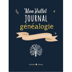 Mon Bullet Journal généalogie