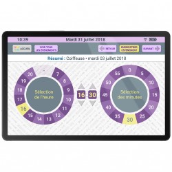 Tablette simplifiée Facilotab L Galaxy - 10,5 p - WiFi/4G - 32 Go - Android 14 - Marque SAMSUNG - Interface seniors