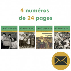 Abonnement à Généatique Info par courrier pour 4 numéros