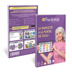 Système Facilotab : Transformez votre tablette en tablette simplifiée - interface seniors