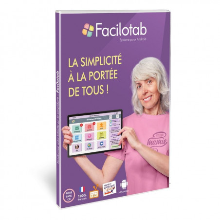 Système Facilotab : Transformez votre tablette en tablette simplifiée - interface seniors