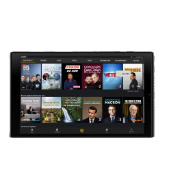 Facilotab L Rubis - WiFi/4G - 64 Go - Android 11 - Etui - Tablette simplifiée pour Seniors - Occasion - Très bon état