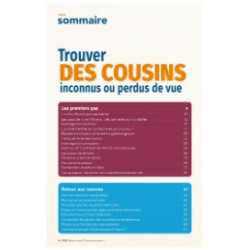 Trouver des cousins inconnus ou perdus de vue