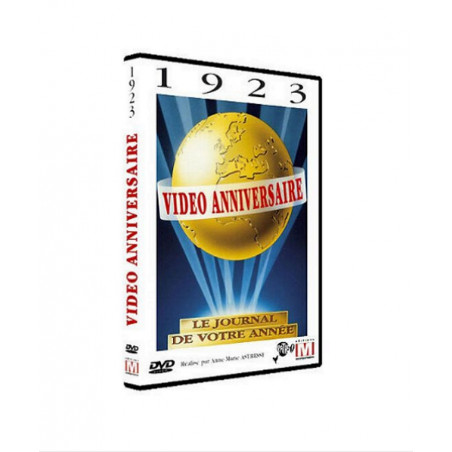 DVD Vidéo anniversaire 1923