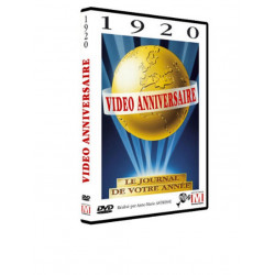 DVD Vidéo anniversaire 1920