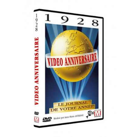 DVD Vidéo anniversaire 1928