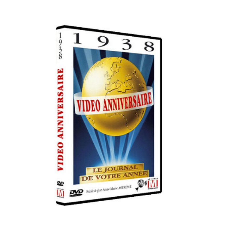 DVD Vidéo anniversaire 1938