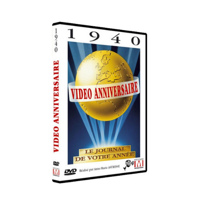 DVD Vidéo anniversaire 1940