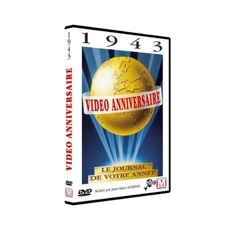 DVD Vidéo anniversaire 1943