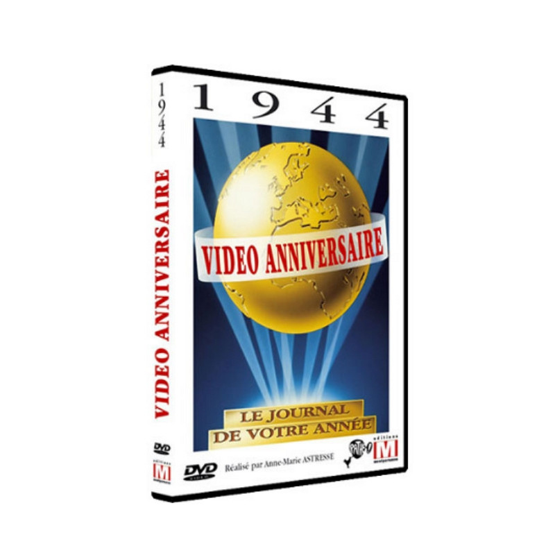 DVD Vidéo anniversaire 1944