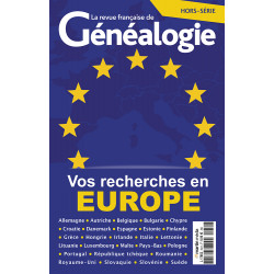 Vos recherches en Europe - Nouvelle édition