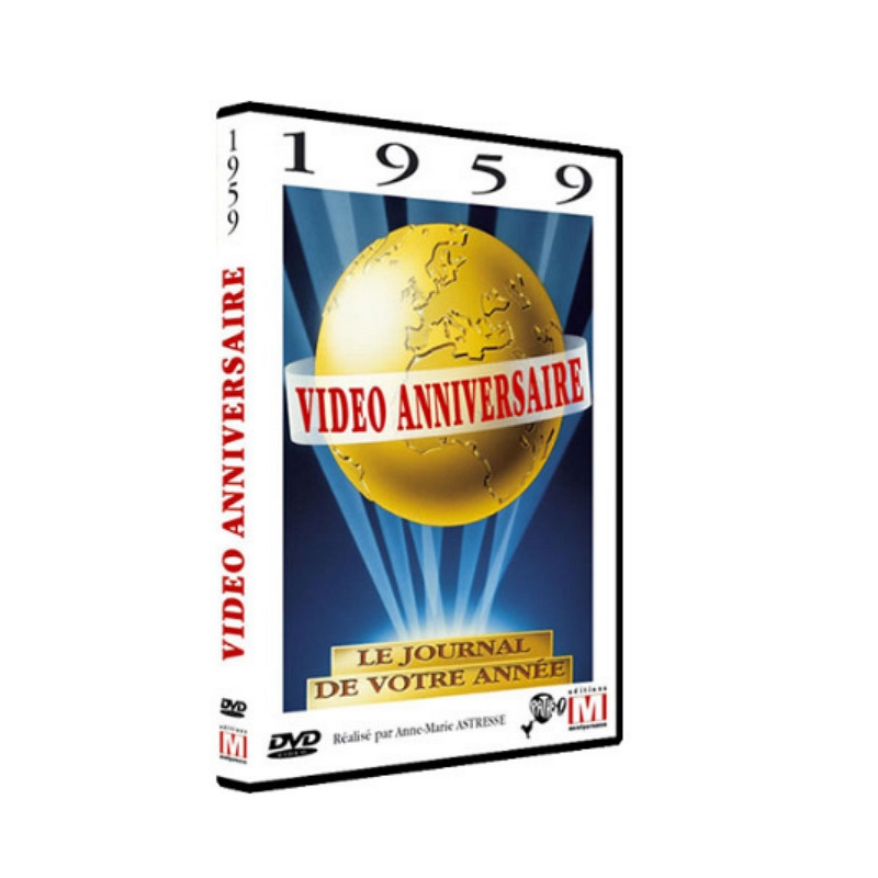 DVD Vidéo anniversaire 1959