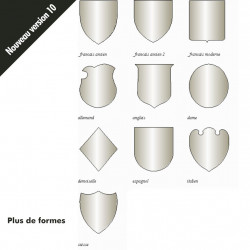 Logiciel d'héraldique pour dessiner votre blason, toutes vos armoiries