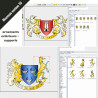 Logiciel d'héraldique pour dessiner votre blason, toutes vos armoiries