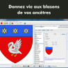 Logiciel d'héraldique pour dessiner votre blason, toutes vos armoiries