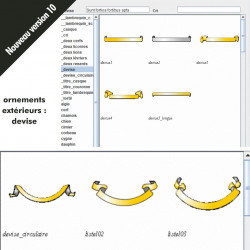 Héraldique 10 en téléchargement - Logiciel pour dessiner vos blasons