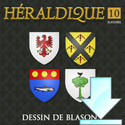Héraldique 10 en téléchargement - Logiciel pour dessiner vos blasons