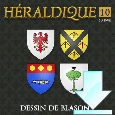 Héraldique 10 en téléchargement - Logiciel pour dessiner vos blasons
