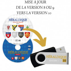 Mise à jour de Héraldique 8 ou 9 vers Héraldique 10 sur clé USB