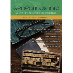 Généatique Info n° 97 par courrier - Octobre 2022