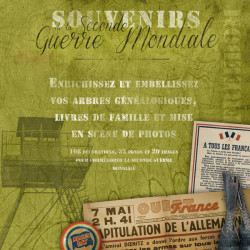 Pack d'illustrations « Souvenirs de la Seconde Guerre Mondiale » en téléchargement