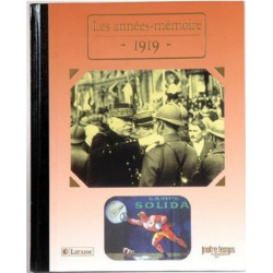 Le Livre "Les Années-Mémoire 1919"