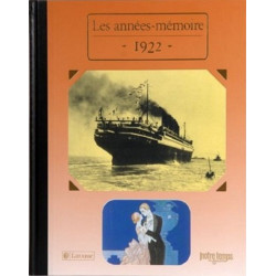 Le Livre "Les Années-Mémoire 1922"