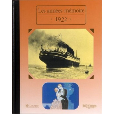 Le Livre "Les Années-Mémoire 1922"