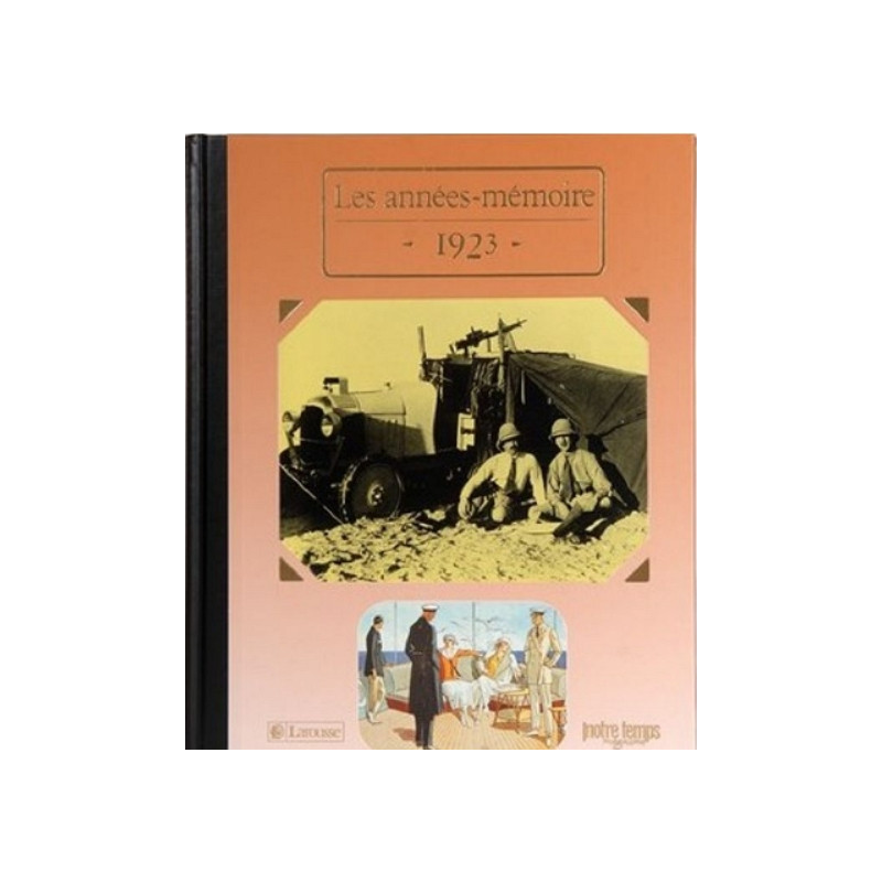 Le Livre "Les Années-Mémoire 1923"
