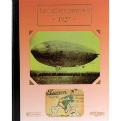 Le Livre "Les Années-Mémoire 1927"