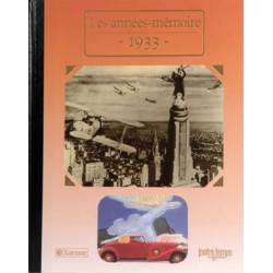 Livre "Les Années-Mémoire 1933"
