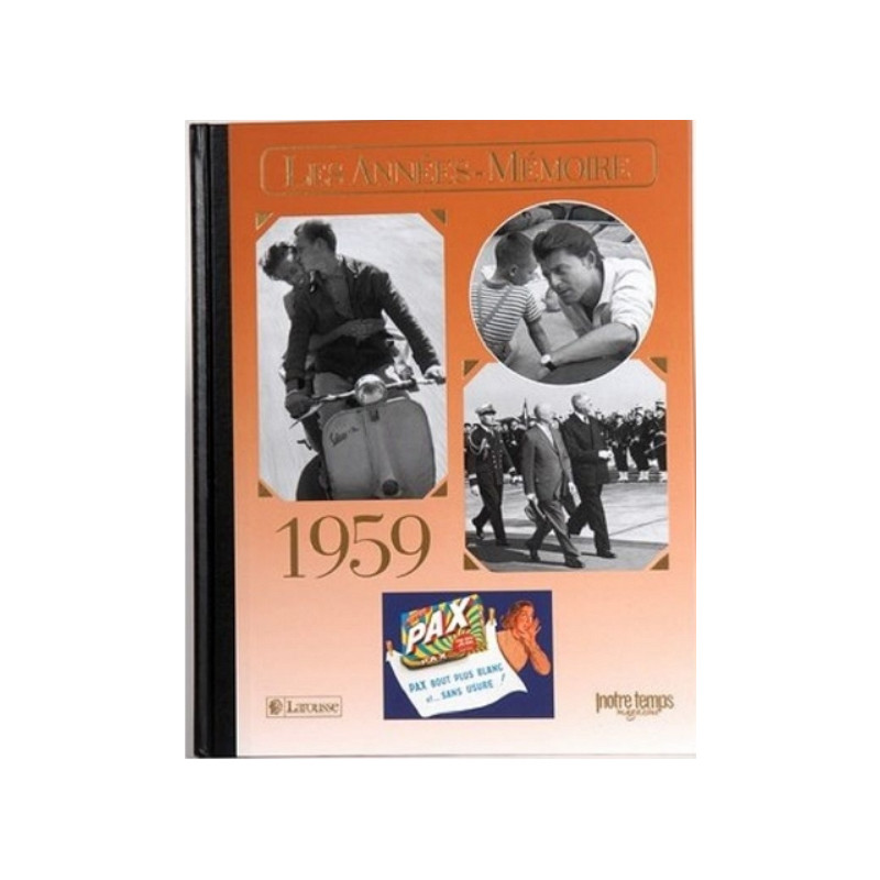 Livre "Les Années-Mémoire 1959"
