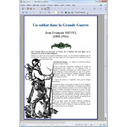 Pack d'illustrations « Souvenirs de la Grande Guerre » sur CD