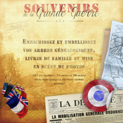 Pack d'illustrations « Souvenirs de la Grande Guerre » sur CD