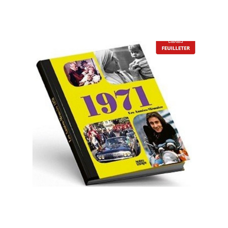 Livre "Les Années-Mémoire 1971"