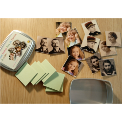 Pack enfants et généalogie 7-11 ans : Cahier d'activités Papy ! Mamie ! + Roman Le Mystère du poilu + Mémo-Jeu de généalogie