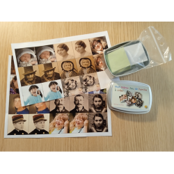 Pack enfants et généalogie 7-11 ans : Cahier d'activités Papy ! Mamie ! + Roman Le Mystère du poilu + Mémo-Jeu de généalogie
