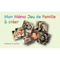 Pack enfants et généalogie 7-11 ans : Cahier d'activités Papy ! Mamie ! + Roman Le Mystère du poilu + Mémo-Jeu de généalogie