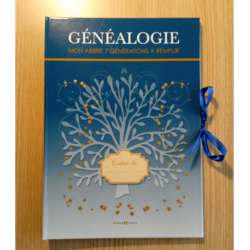 Pack Ma pochette de généalogie + Mon arbre généalogique relié