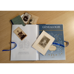 Pack Ma pochette de généalogie + Mon arbre généalogique relié