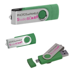 Clé USB 16 Go avec Généatique 2021 - Pour enregistrer votre généalogie