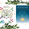 Pack Ma pochette de généalogie + Mon arbre généalogique relié