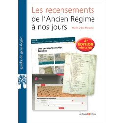 Les recensements de l'Ancien Régime à nos jours - 4ème édition