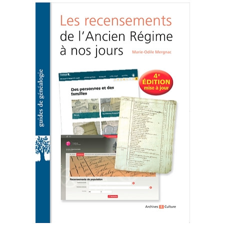 Les recensements de l'Ancien Régime à nos jours - 4ème édition