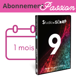 Abonnement mensuel Studio-Scrap Passion