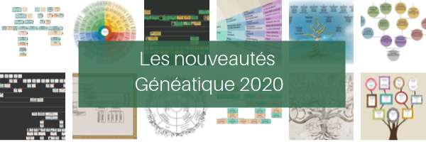 nouveautés Généatique 2020