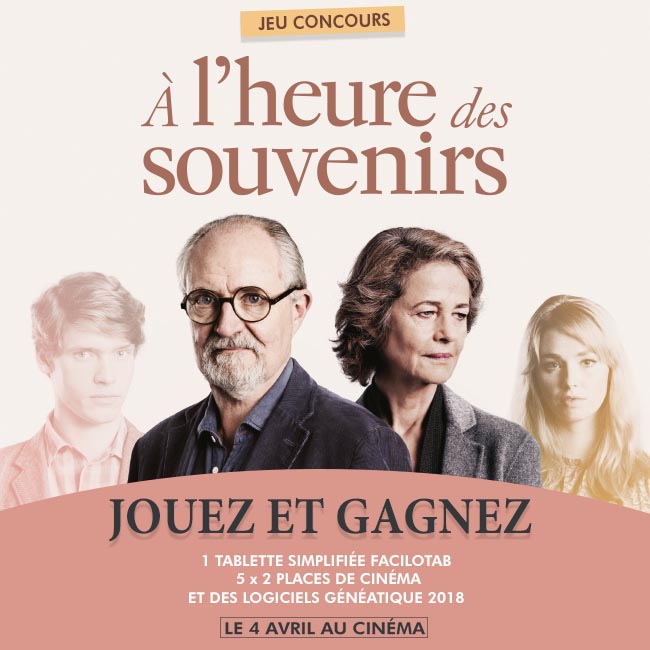 Jeu concours film À l'heure des souvenirs