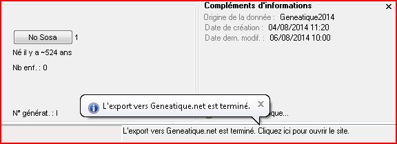 Geneatique.net pour publier votre généalogie