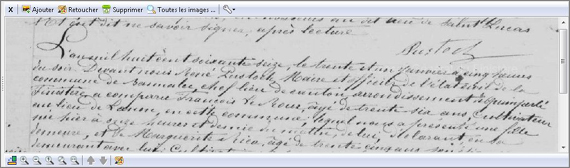 Les archives dans Généatique