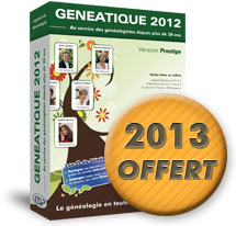 Généatique 2013 offert !